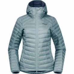 Buy ✔️ Bergans Røros Light Hooded Down Jacket 👩 Women misty forest 🌟