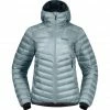 Budget ⌛ Bergans Senja Light Hooded Down Jacket 👩 Women misty forest/orion blue 😉 -Outlet Down Jackets Store bergans senja light hooded down jacket women misty forest orion blue 1