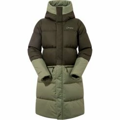 Outlet 👍 Berghaus Combust Reflect Jacket Long 👩 Women oil green/deep depths/oilgreen 🤩