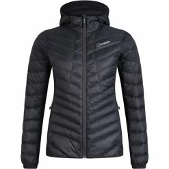 Wholesale 😀 Berghaus Tephra Stretch Reflect Down Jacket 👩 Women grey pinstripe/jet black 😀
