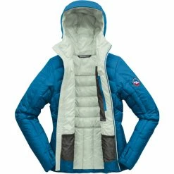 Wholesale 👍 Big Agnes Luna Jacket 👩 Women blue/sage 🥰 -Outlet Down Jackets Store big agnes luna jacket women blue sage 3