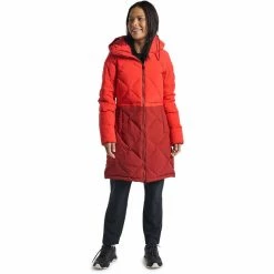 Best Pirce 🌟 Burton Chescott Down Jacket 👩 Women tomato/sun dried tomato 🥰 -Outlet Down Jackets Store burton chescott down jacket women tomato sun dried tomato 4