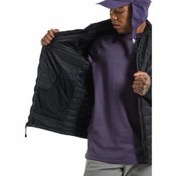 Cheapest 🎉 Burton Mid-Heat Insulated Down Jacket Men true black 🛒 -Outlet Down Jackets Store burton mid heat insulated down jacket men true black 5