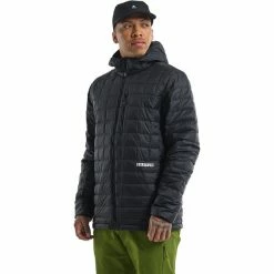 Cheapest 🤩 Burton Mid-Heat Insulated Hooded Down Jacket Men true black 🛒 -Outlet Down Jackets Store burton mid heat insulated hooded down jacket men true black 2