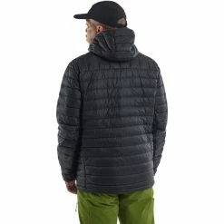 Cheapest 🤩 Burton Mid-Heat Insulated Hooded Down Jacket Men true black 🛒 -Outlet Down Jackets Store burton mid heat insulated hooded down jacket men true black 3