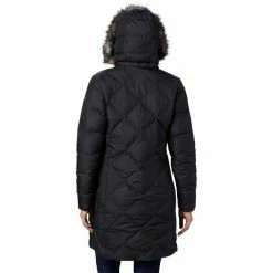 Hot Sale 🧨 Columbia Icy Heights II Mid Length Down Jacket 👩 Women black 😉 -Outlet Down Jackets Store columbia icy heights ii mittellange daunenjacke damen black 2