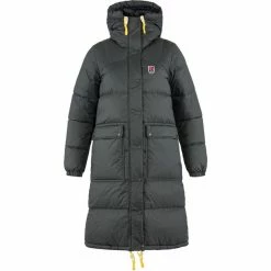 Cheapest 👍 Fjällräven Expedition Pack Long Down Parka 👩 Women basalt 🛒