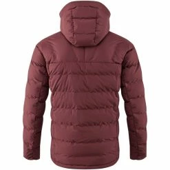 Brand new ⌛ Föhn Bonded Down Jacket Men burgundy ✨ -Outlet Down Jackets Store foehn bonded down jacket men burgundy 2