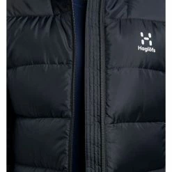 Promo ⌛ Haglöfs Bield Down Hood 👩 Women true black 🎁 -Outlet Down Jackets Store hagloefs bield down hood women true black 6