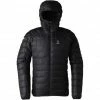 Outlet 🎁 Haglöfs L.I.M Down Hood Men true black 🎉 -Outlet Down Jackets Store hagloefs lim down hood men true black 1