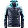 Best deal 🎁 Haglöfs L.I.M Down Hood 👩 Women tarn blue/frost blue 🎉