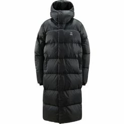 Cheap 😉 Haglöfs Long Down Parka 👩 Women true black ⭐