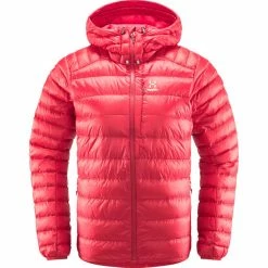 Buy 🎉 Haglöfs Roc Down Hood 👩 Women scarlet red 👍