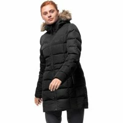 Cheap 😀 Jack Wolfskin Baffin Island Down 🧥 Coat 👩 Women black 👍 -Outlet Down Jackets Store jack wolfskin baffin island down coat women black 3