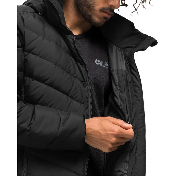 Wholesale 🛒 Jack Wolfskin Fairmont Down Jacket Men black 🎉 7 Wholesale 🛒 Jack Wolfskin Fairmont Down Jacket Men black 🎉 - Image 5