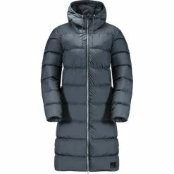 Deals 😍 Jack Wolfskin Frozen Palace 🧥 Coat 👩 Women slate blue 🔔
