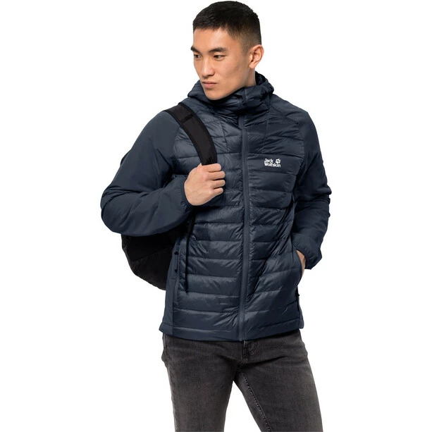 Hot Sale ๐ Jack Wolfskin JWP Hybrid Jacket Men night blue ๐ 4 Hot Sale ๐ Jack Wolfskin JWP Hybrid Jacket Men night blue ๐ - Image 2