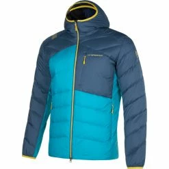 Cheapest 🎉 La Sportiva Titan Down Jacket Men crystal/night blue ✨