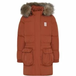 Cheap 🌟 LEGO wear Lwjaselle 702 Down Jacket 👧 Girls brown 🤩