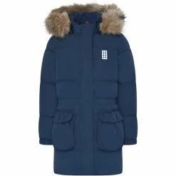Hot Sale 💯 LEGO wear Lwjaselle 702 Down Jacket 👧 Girls dark navy 😍