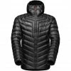 Top 10 👏 Mammut Broad Peak IN Hooded Jacket Men black-white 🎉 -Outlet Down Jackets Store mammut broad peak in hooded jacket men black white 1