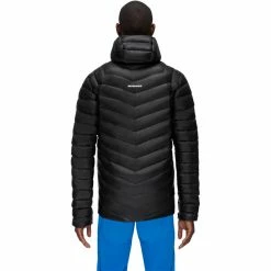 Top 10 👏 Mammut Broad Peak IN Hooded Jacket Men black-white 🎉 -Outlet Down Jackets Store mammut broad peak in hooded jacket men black white 3