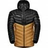 New ❤️ Mammut Broad Peak IN Hooded Jacket Men cheetah/black 🎉 -Outlet Down Jackets Store mammut broad peak in hooded jacket men cheetah black 1