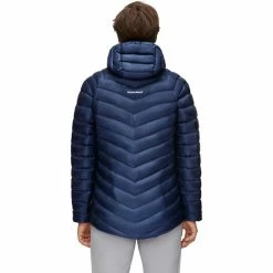 New ❤️ Mammut Broad Peak IN Hooded Jacket Men marine 🔔 -Outlet Down Jackets Store mammut broad peak in hooded jacket men marine 3