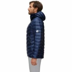 New ❤️ Mammut Broad Peak IN Hooded Jacket Men marine 🔔 -Outlet Down Jackets Store mammut broad peak in hooded jacket men marine 4