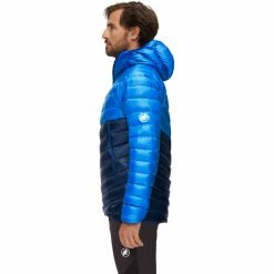 Budget 😍 Mammut Broad Peak IN Hooded Jacket Men marine-ice 🥰 -Outlet Down Jackets Store mammut broad peak in hooded jacket men marine ice 4