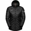 Cheap 🔥 Mammut Broad Peak IN Hooded Jacket 👩 Women black-white 🔥