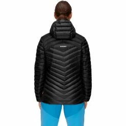 Cheap 🔥 Mammut Broad Peak IN Hooded Jacket 👩 Women black-white 🔥 -Outlet Down Jackets Store mammut broad peak in hooded jacket women black white 3