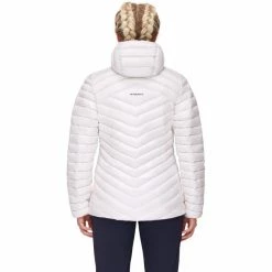 Top 10 🎁 Mammut Broad Peak IN Hooded Jacket 👩 Women white/marine ⌛ -Outlet Down Jackets Store mammut broad peak in hooded jacket women white marine 4