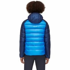 Best Sale 🔥 Mammut Taiss IN Hooded Jacket Men ice/marine 🧨 -Outlet Down Jackets Store mammut taiss in hooded jacket men ice marine 3