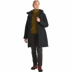 Cheapest 👏 Marmot Chelsea 🧥 Coat 👩 Women black ✨ -Outlet Down Jackets Store marmot chelsea coat women black 5