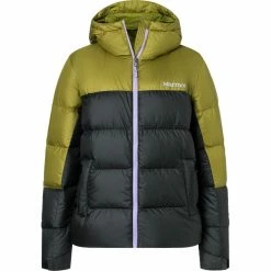 Hot Sale ✔️ Marmot Guides Down Hoody 👩 Women black/military green ✔️