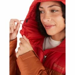 Best Sale 🔥 Marmot Guides Down Hoody 👩 Women copper/cairo ⭐ -Outlet Down Jackets Store marmot guides down hoody women copper cairo 6
