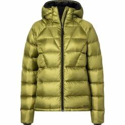 Cheapest 👍 Marmot Hype Down Hoody 👩 Women military green 👍
