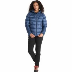 Outlet 👍 Marmot Hype Down Hoody 👩 Women storm 😉 -Outlet Down Jackets Store marmot hype down hoody women storm 5