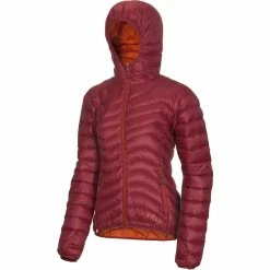 Brand new 🛒 Ocun Tsunami Jacket 👩 Women garnet red/rooibos tea 🛒