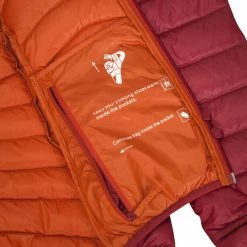 Brand new 🛒 Ocun Tsunami Jacket 👩 Women garnet red/rooibos tea 🛒 -Outlet Down Jackets Store ocun tsunami jacke damen garnet red rooibos tea 5