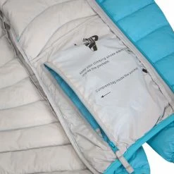 Best Sale ✨ Ocun Tsunami Jacket 👩 Women icemint/vapor grey 🧨 -Outlet Down Jackets Store ocun tsunami jacke damen icemint vapor grey 5