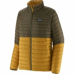 Flash Sale 😀 Patagonia AlpLight Down Jacket Men yellow/CGLD ✔️