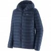 Outlet 🔥 Patagonia Down Sweater Hoody Men blue/NENA 🔔
