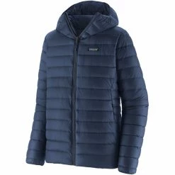 Outlet 🔥 Patagonia Down Sweater Hoody Men blue/NENA 🔔