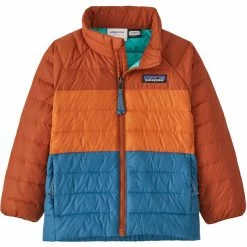 Top 10 🎁 Patagonia Down Sweater Jacket Kids orange/SARU ⭐
