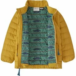 Deals 😀 Patagonia Down Sweater Jacket Kids yellow/CGLD 🔥
