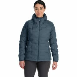 Promo ❤️ Rab Cubit Stretch Down Hoody 👩 Women orion blue ⭐ -Outlet Down Jackets Store rab cubit stretch down hoody women orion blue 3