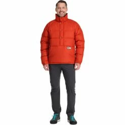 Flash Sale 🔔 Rab Kinder Smock Men red clay ⌛ -Outlet Down Jackets Store rab kinder smock men red clay 4