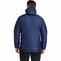 Top 10 ❤️ Rab Microlight Alpine Jacket Men deep ink/marmalade 🎁 -Outlet Down Jackets Store rab microlight alpine jacket men deep ink marmalade 3
